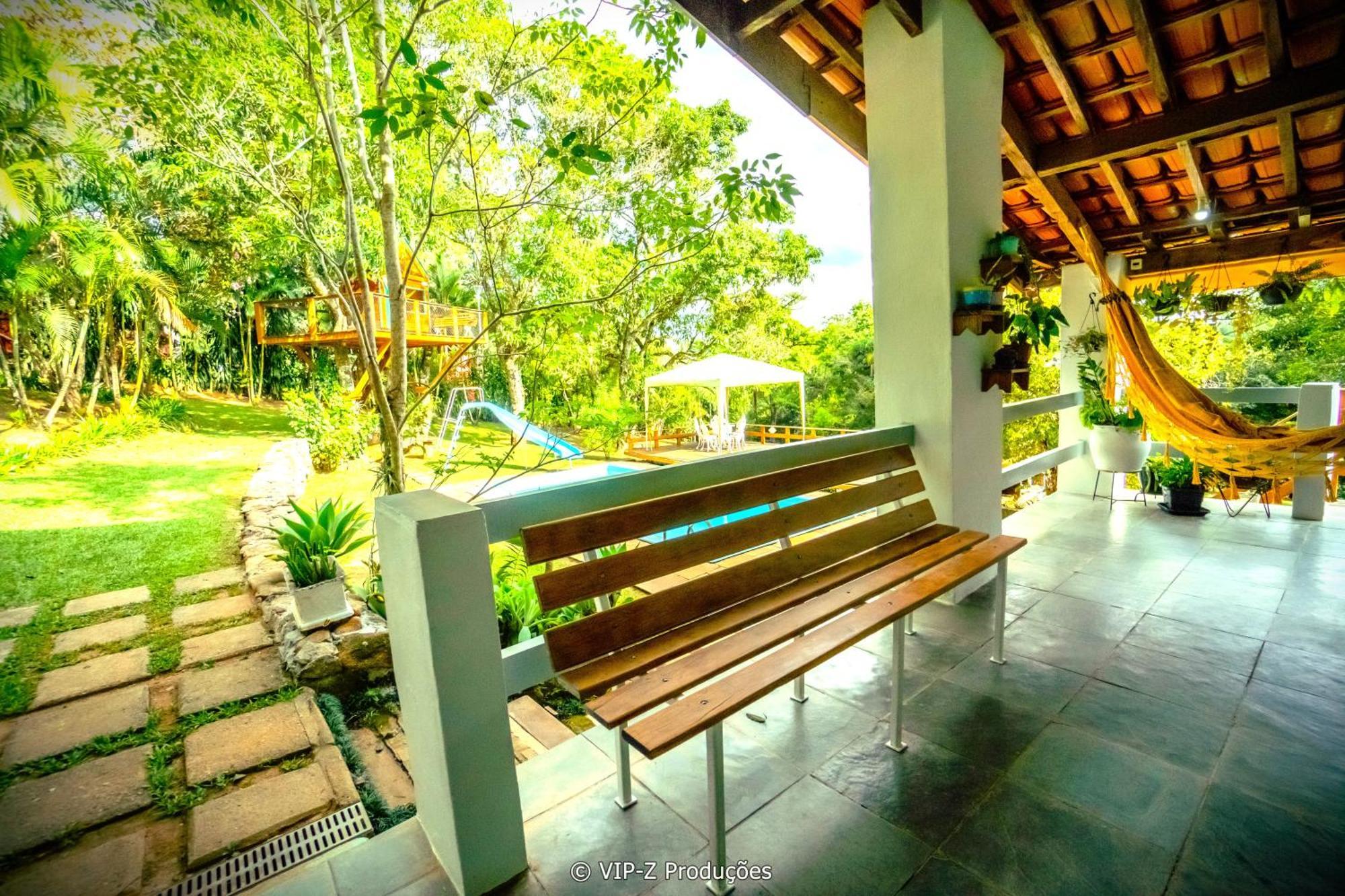 Chacara Atibaia Com Casa Na Arvore Экстерьер фото