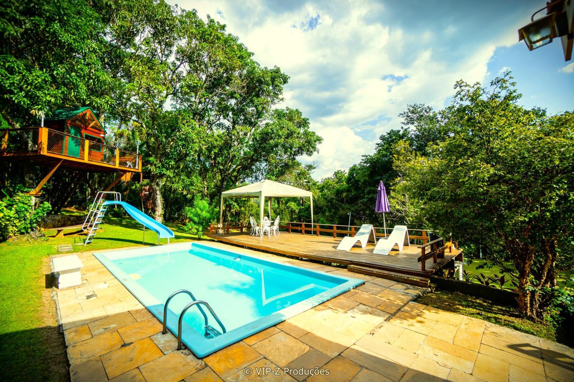 Chacara Atibaia Com Casa Na Arvore Экстерьер фото